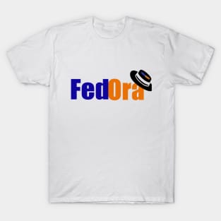 Funny Fedora T-shirt Design Gift Idea to your friends T-Shirt